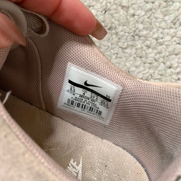 Nike Air Force 1 Sage Low Suede Platform Pink - Picture 7 of 7